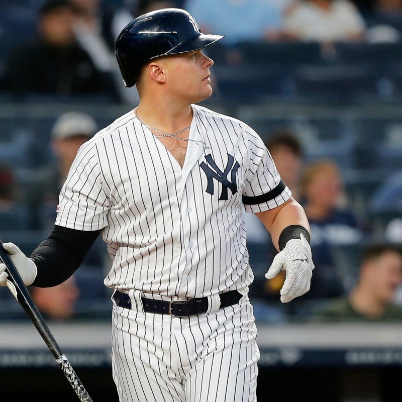 Luke Voit cambia su número en los Yankees en honor a su hermano