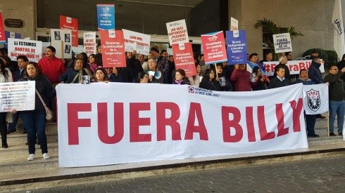 Cooperativistas se manifiestan contra la 'Ley Billy' en Cruz Azul
