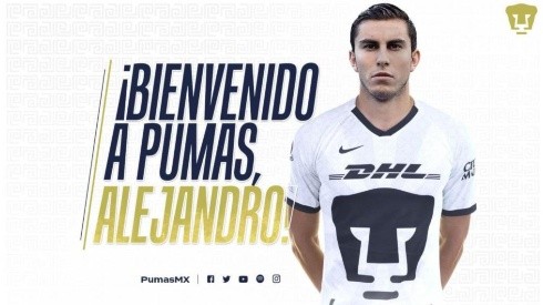 Oficial: Mayorga llega a Pumas a préstamo de Chivas