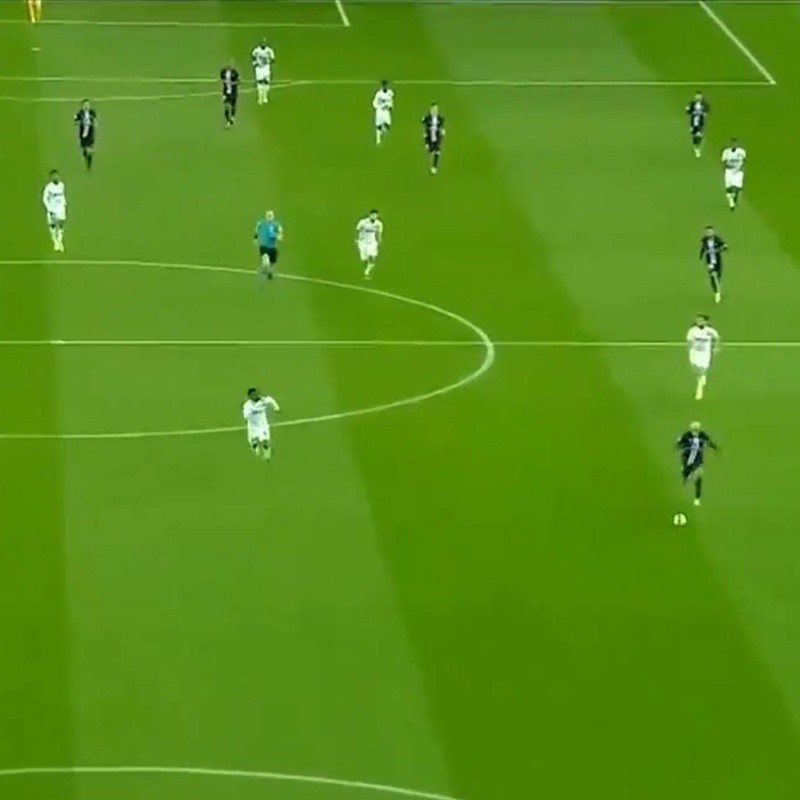 Video: asistencia de Neymar y golazo de Mbappe