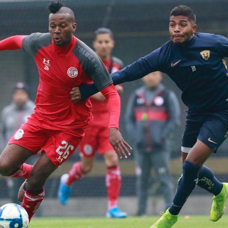 Pumas vence a Toluca en un amistoso de pretemporada