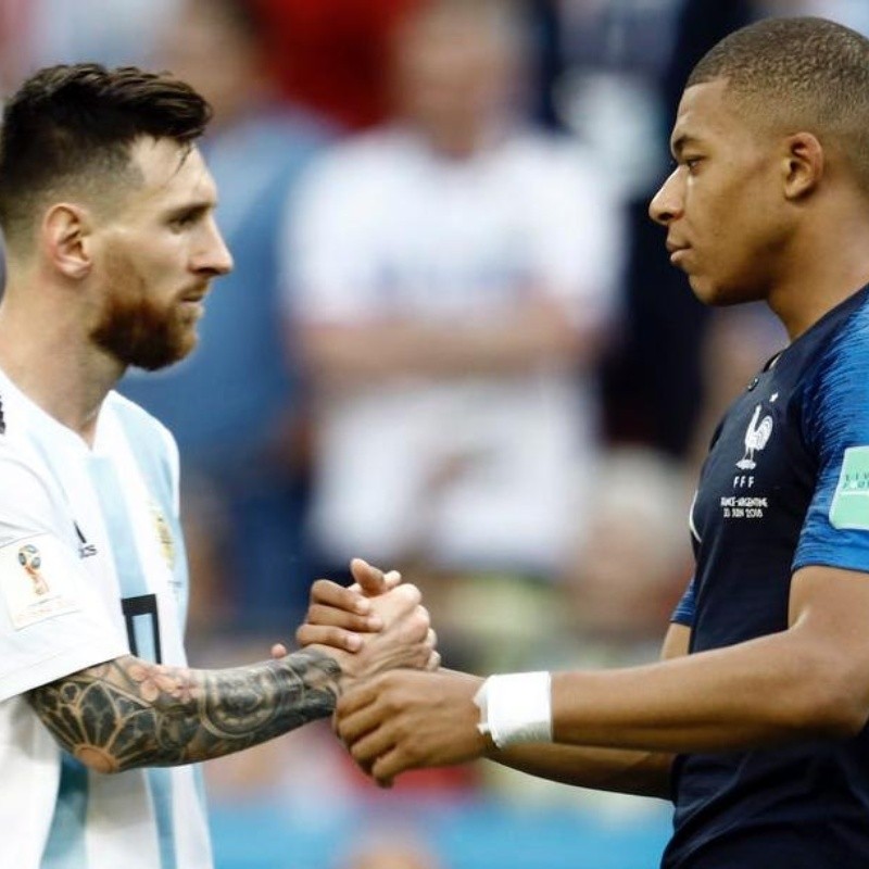 La frase de Mbappé sobre Messi cuando competían por la Bota de Oro