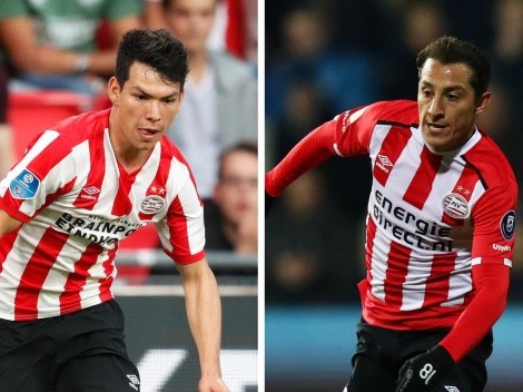 Los tres mexicanos que integran el equipo de la década del PSV