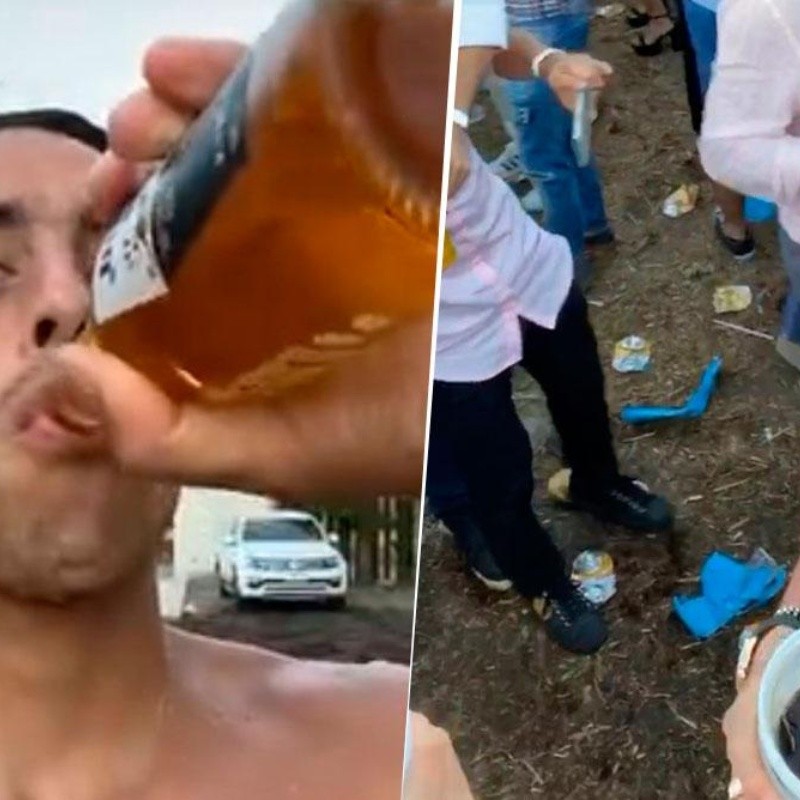 Con birra y Fernet: Funes Mori pasó su Navidad en Modo Dios