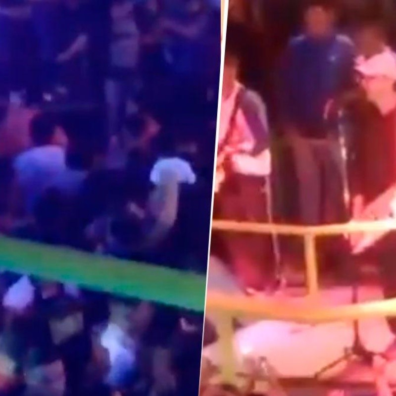 Cumbia milagrosa: Pablo Lescano evitó una pelea en el público poniendo a bailar a todos