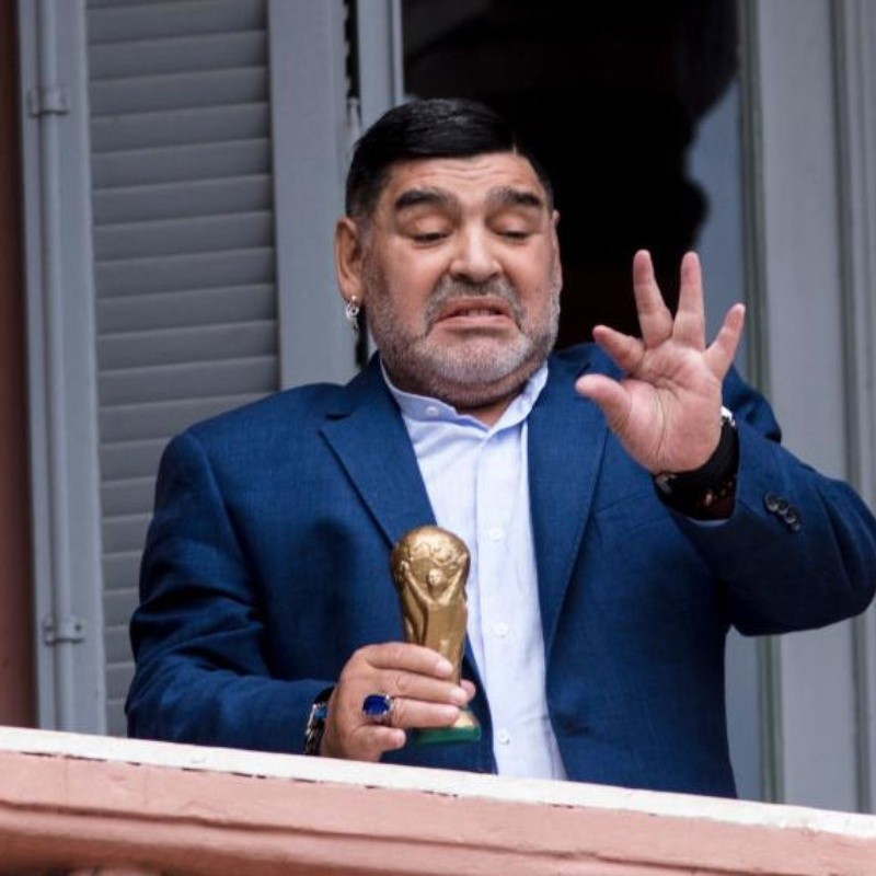 Los mejores memes de la visita de Diego Maradona a la Casa Rosada