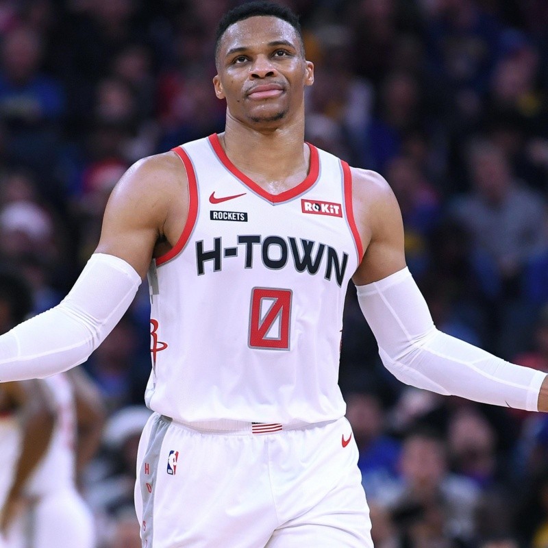 ¿Se viene un bombazo? Russell Westbrook podría ser traspasado de los Rockets