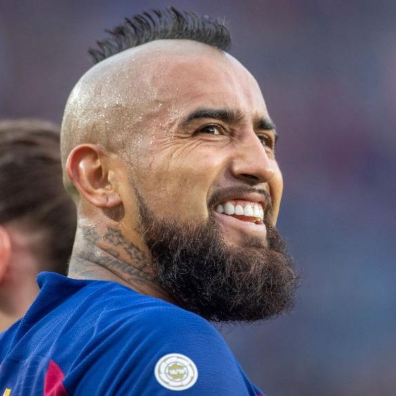 Convenció al entrenador: el Barcelona quiere que Arturo Vidal continúe