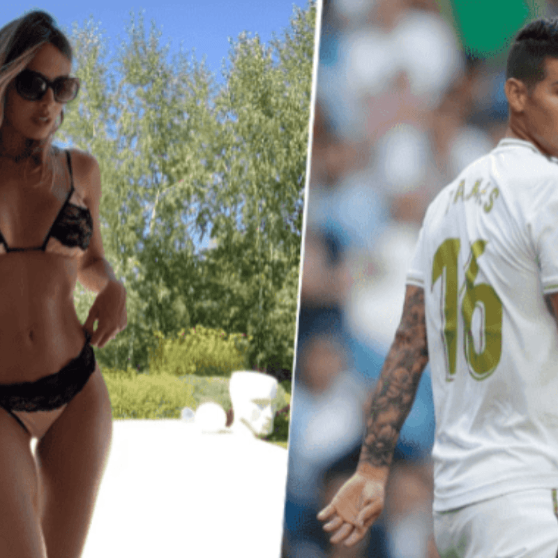 Por primera vez, James Rodríguez y Shannon de Lima publican una foto juntos