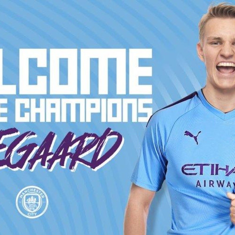 La Real Sociedad anunció la venta de Odegaard al City