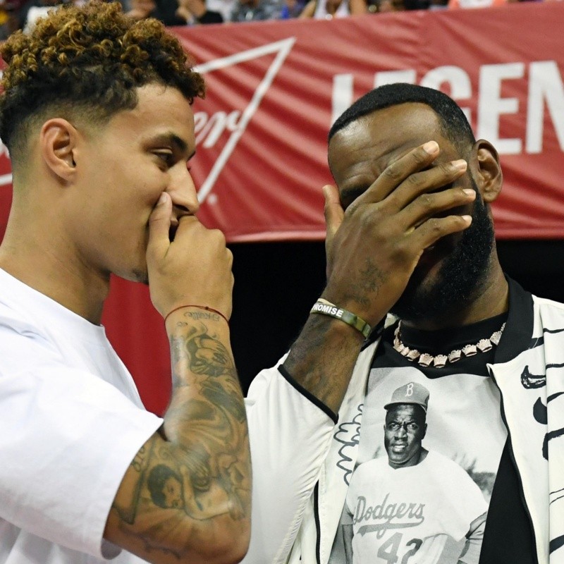 Kyle Kuzma le pide perdón a LeBron James por dichos de su trainer