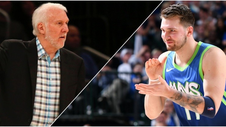 Popovich halaga a Doncic