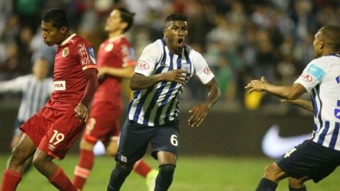 Ascues anotó con Alianza Lima en un Clásico.