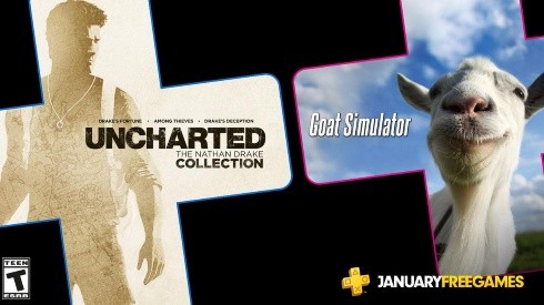 Uncharted y GOAT Simulator son los juegos gratuitos de PS Plus enero 2020