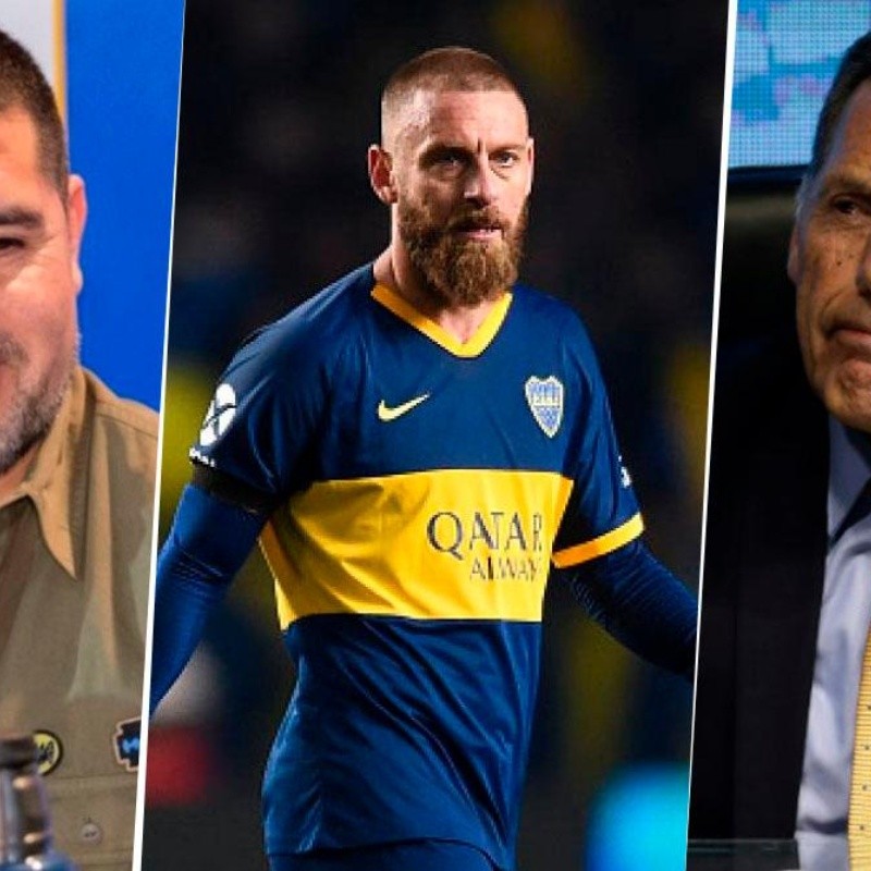 Riquelme y Russo hablaron sobre el futuro de Daniele De Rossi