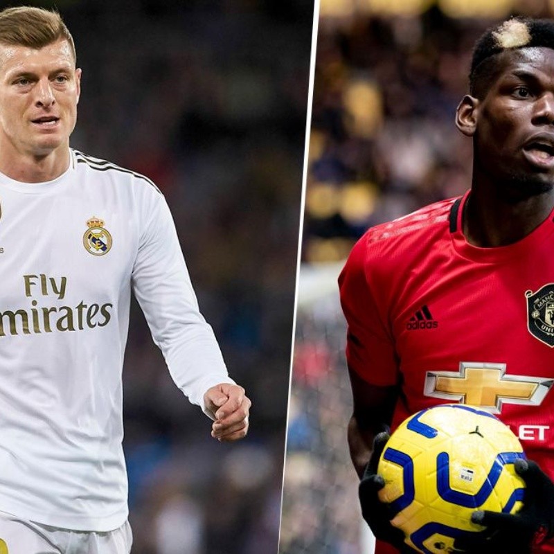 The Sun: Kroos entraría en la operación para que Pogba vaya al Real Madrid