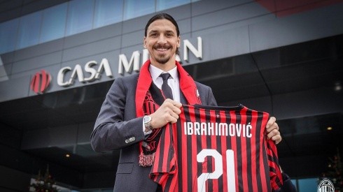 Ibrahimovic desembarcou na Itália projetando confronto contra o CR7