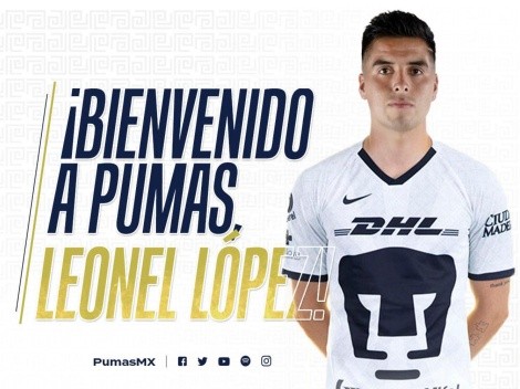 Leonel López deja América y es refuerzo de Pumas UNAM