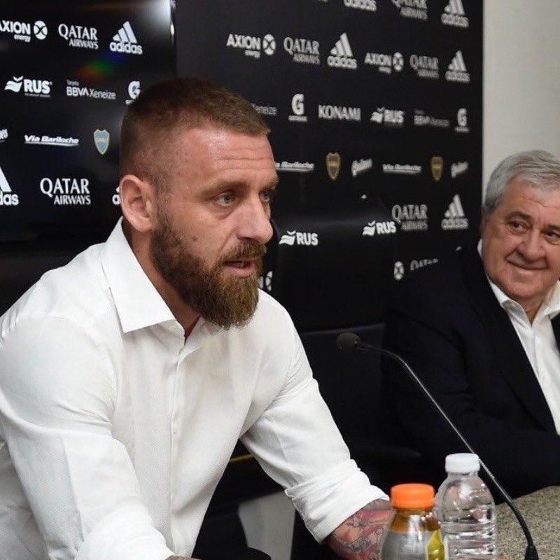 Fue un hasta luego: en Boca todavía tienen planes para De Rossi