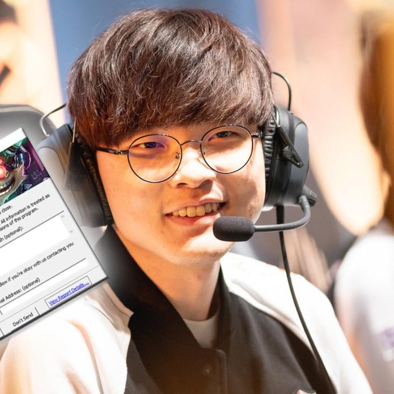 Faker fue víctima de un bug del cliente de League of Legends que le costó la partida