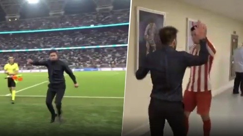 Video: la locura de Simeone luego de la remontada ante Barcelona