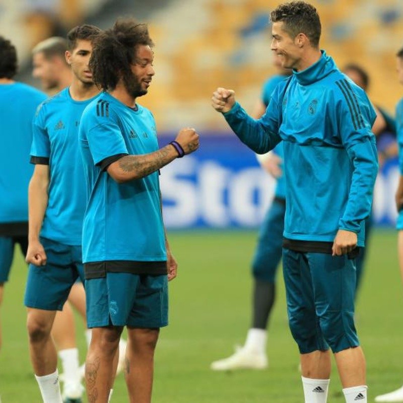 Cristiano subió una foto modelando y Marcelo no se la dejó pasar: "Esa cara"