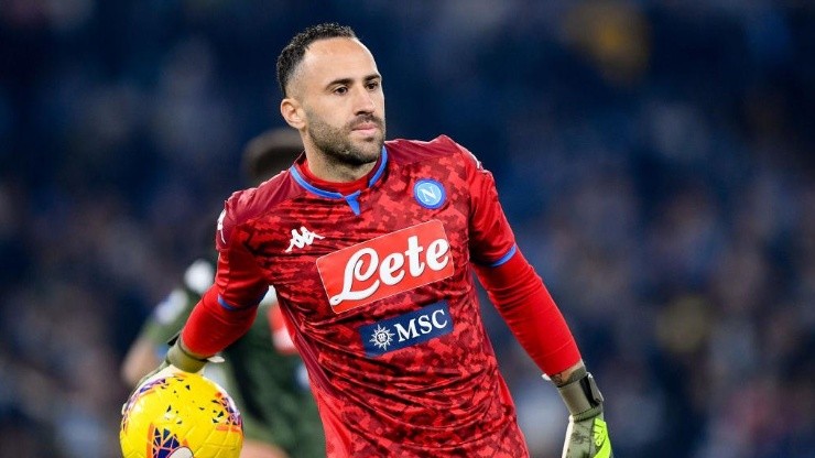 David Ospina tras su error contra la Lazio en la Serie A.