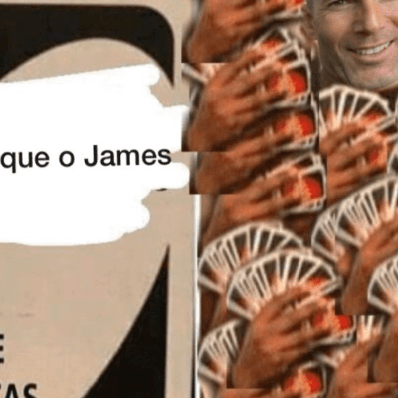 Zidane hizo 4 cambios, no metió a James y los memes no perdonaron