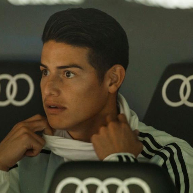 Mucha calidad junta: James Rodríguez se mostró con Roberto Carlos y Marcelo