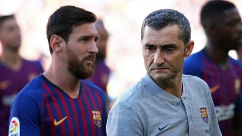 Messi se despidió de Valverde: "Gracias por todo, míster"