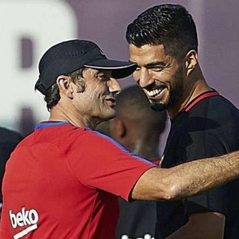 Suárez se despidió de Valverde en Instagram con un sentido mensaje