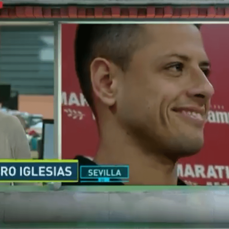 "Es una pena": El Chiringuito confirmó que Chicharito dejará Sevilla