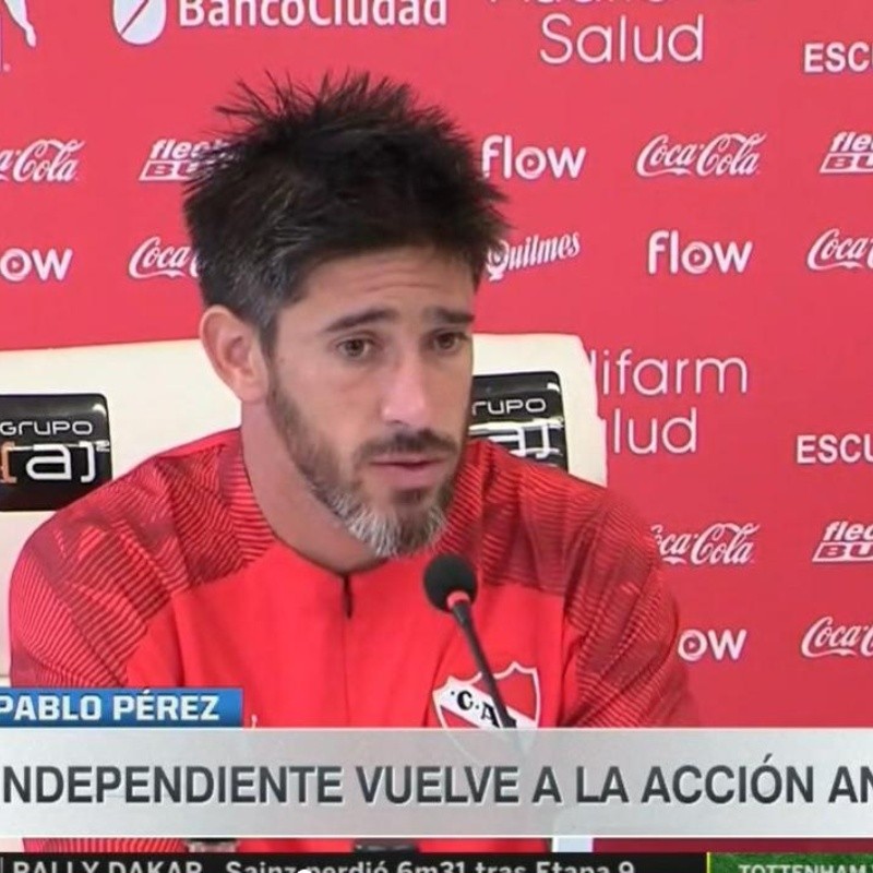 Pablo Pérez sobre jugar vs River: "No lo tomo como una revancha personal"