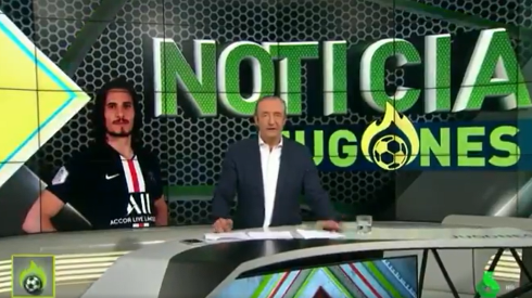 El Chiringuito: Cavani se le plantó al PSG porque quiere irse al Atlético