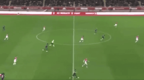 El espectacular pase de tres dedos de Di María para el gol de Mbappé