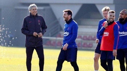 Sin descanso: Setién le impuso al Barcelona un entrenamiento para el domingo por la mañana