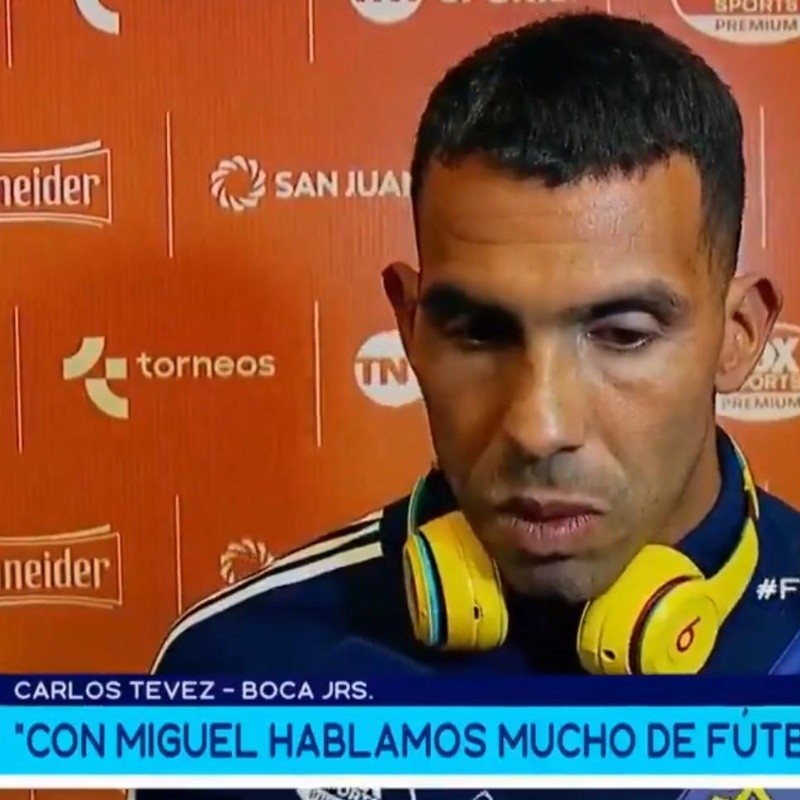 Tevez: "Tengo claro que me retiro en Boca"