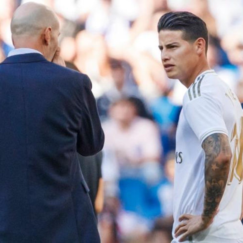 Ni recuperado: James, otra vez por fuera de la convocatoria del Real Madrid