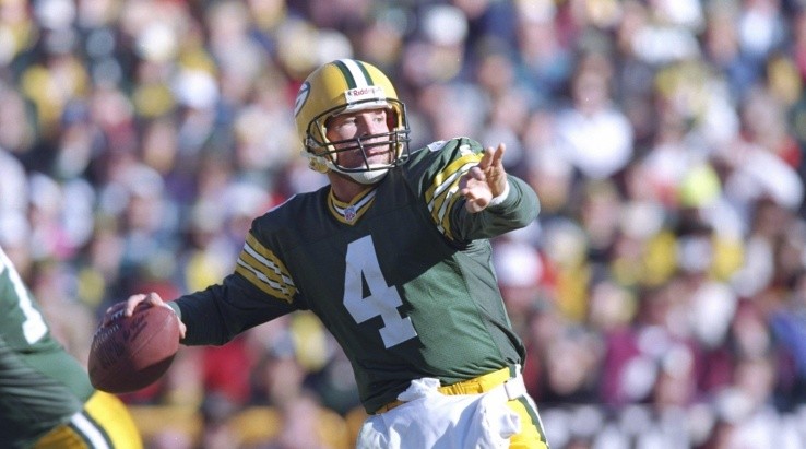 Favre started in every game from 1992 until 2010. (Getty)