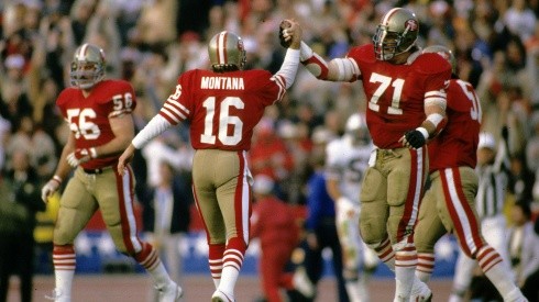 Joe Montana aparece en dos de los mejores equipos de todos los tiempos de la NFL.