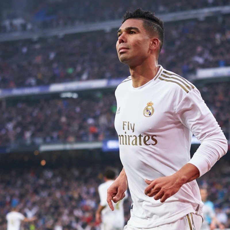 Casemiro se vistió de héroe en el triunfo del líder Real Madrid