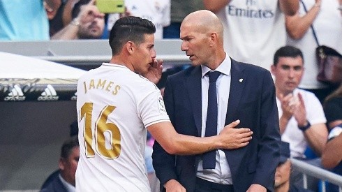 Zidane explicó por qué no convocó a James Rodríguez