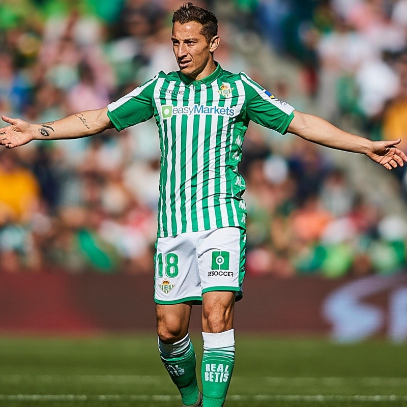 La mágica asistencia de Andrés Guardado en la victoria de Real Betis