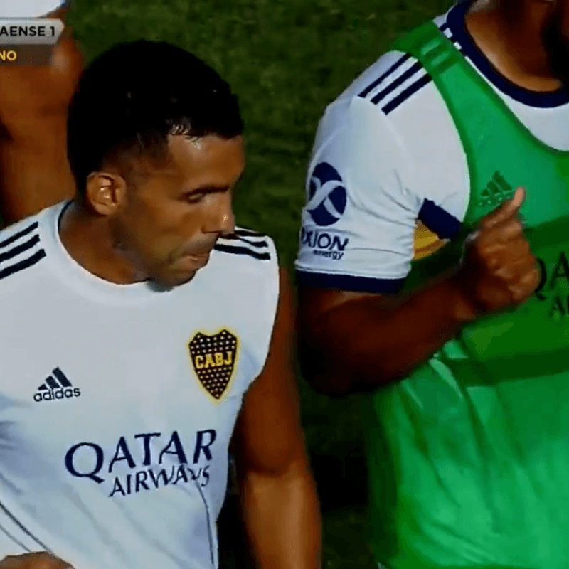 Video: Tevez y Fabra metieron saludo nuevo con bailecito