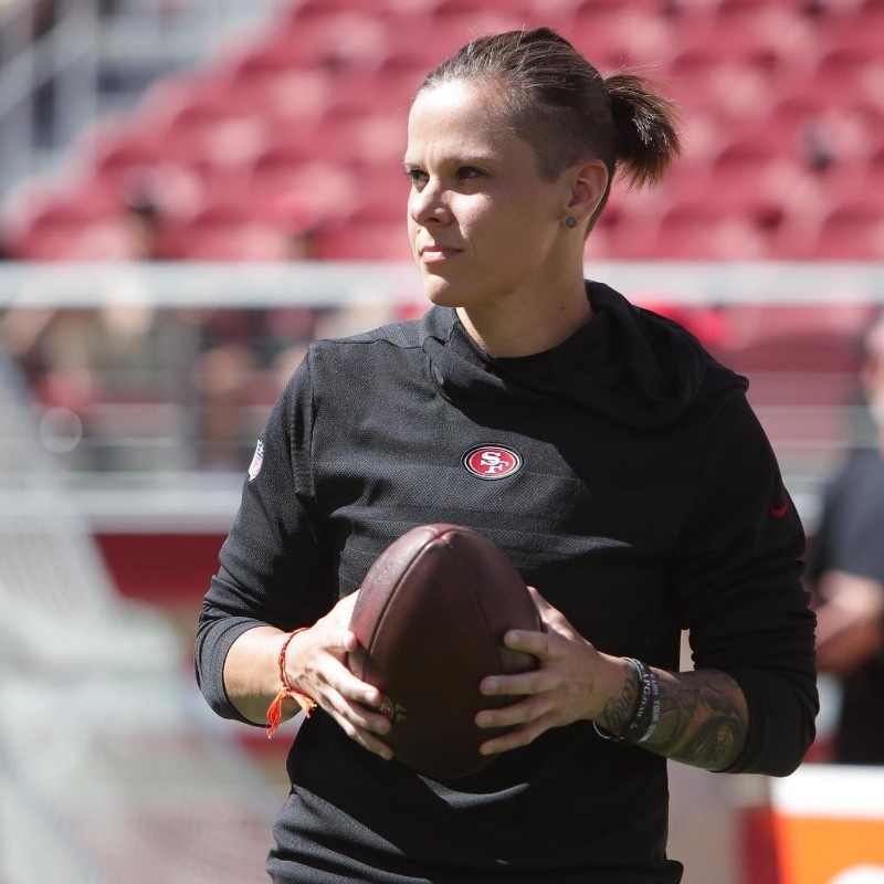 San Francisco 49ers: Katie Sowers será la primera entrenadora mujer en un Super Bowl