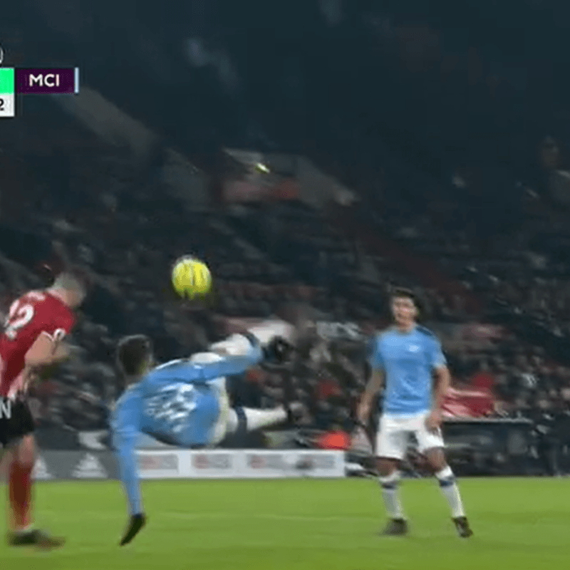 Cerrábamos todo: Otamendi casi hace un golazo ¡de chilena!