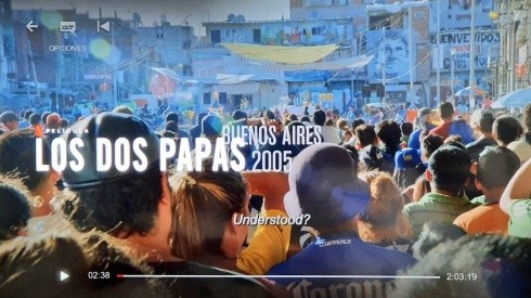América dice presente en la serie que estrenó Netflix "Los dos Papas".