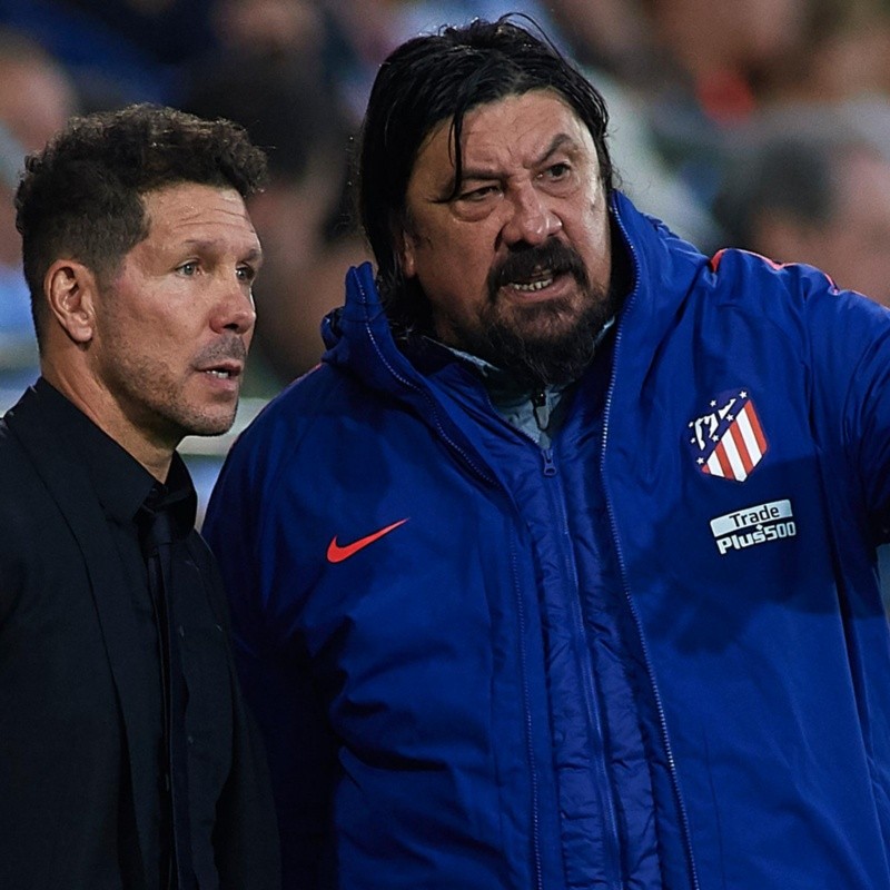 Burgos se quiere separar y así reaccionó Simeone