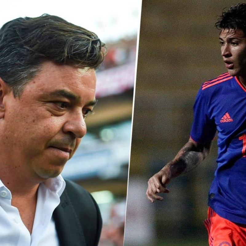 El principal elogiado por el gran nivel de Jorge Carrascal: Marcelo Gallardo