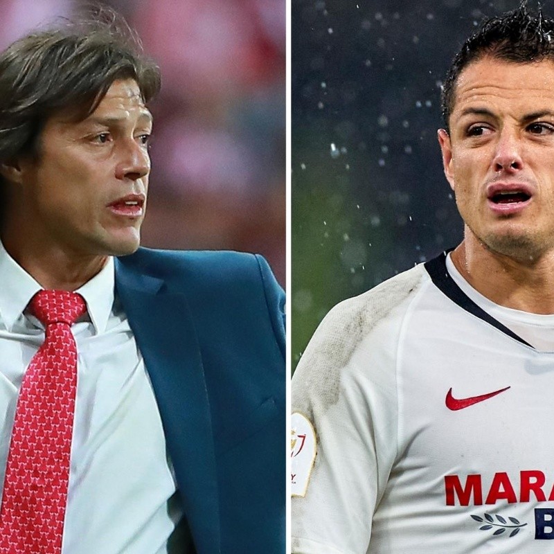 Almeyda reveló que buscó a Chicharito para Chivas